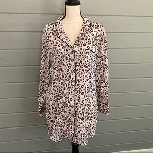 CUTE! Pink Leopard VS Nightshirt